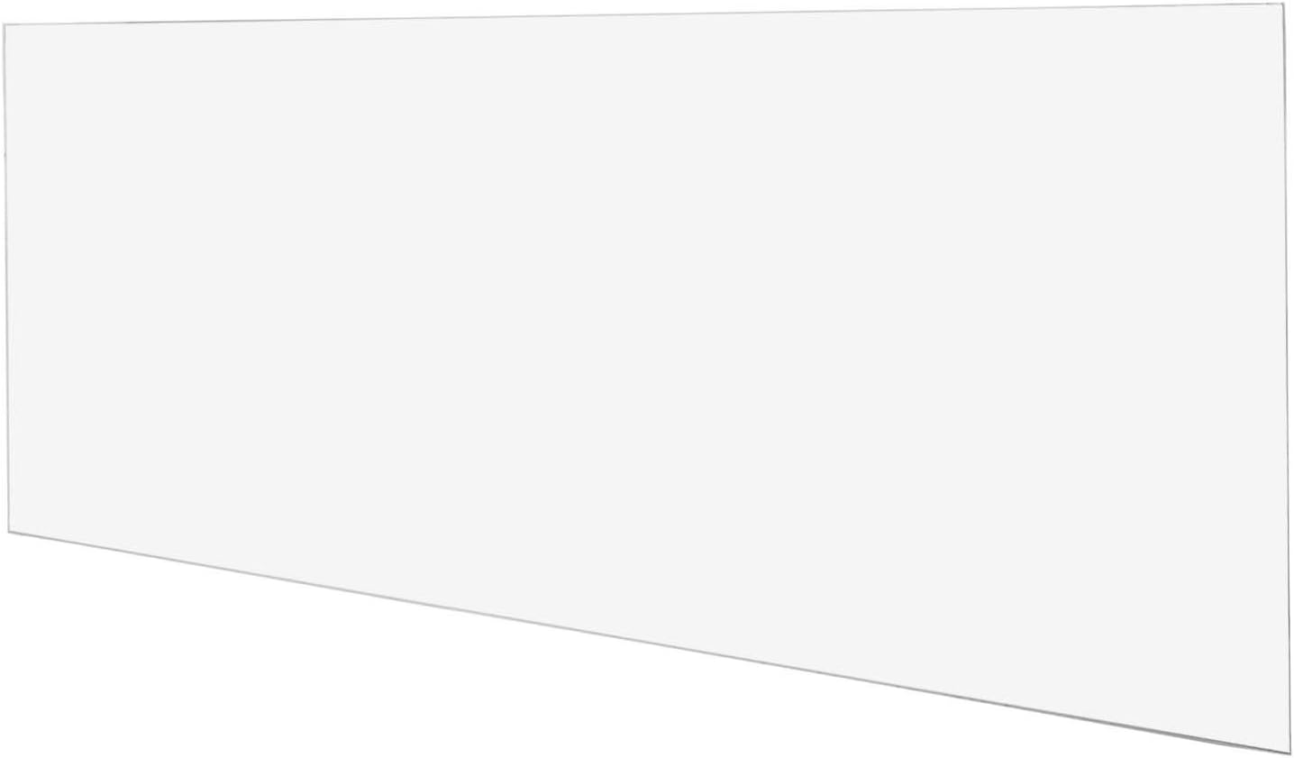 Acrylic Plastic Sheet 6MM (1/4") x 24" x 48" - Clear Plexiglass