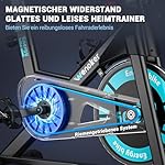 [2025 Aktualisierte] Wenoker Heimtrainer Fahrrad mit Magnetischem Widerstand, Indoor Spinning Bike Kardio Training Fitnessbikes Hometrainer Fahrrad, Bis 160KG – Bild 3
