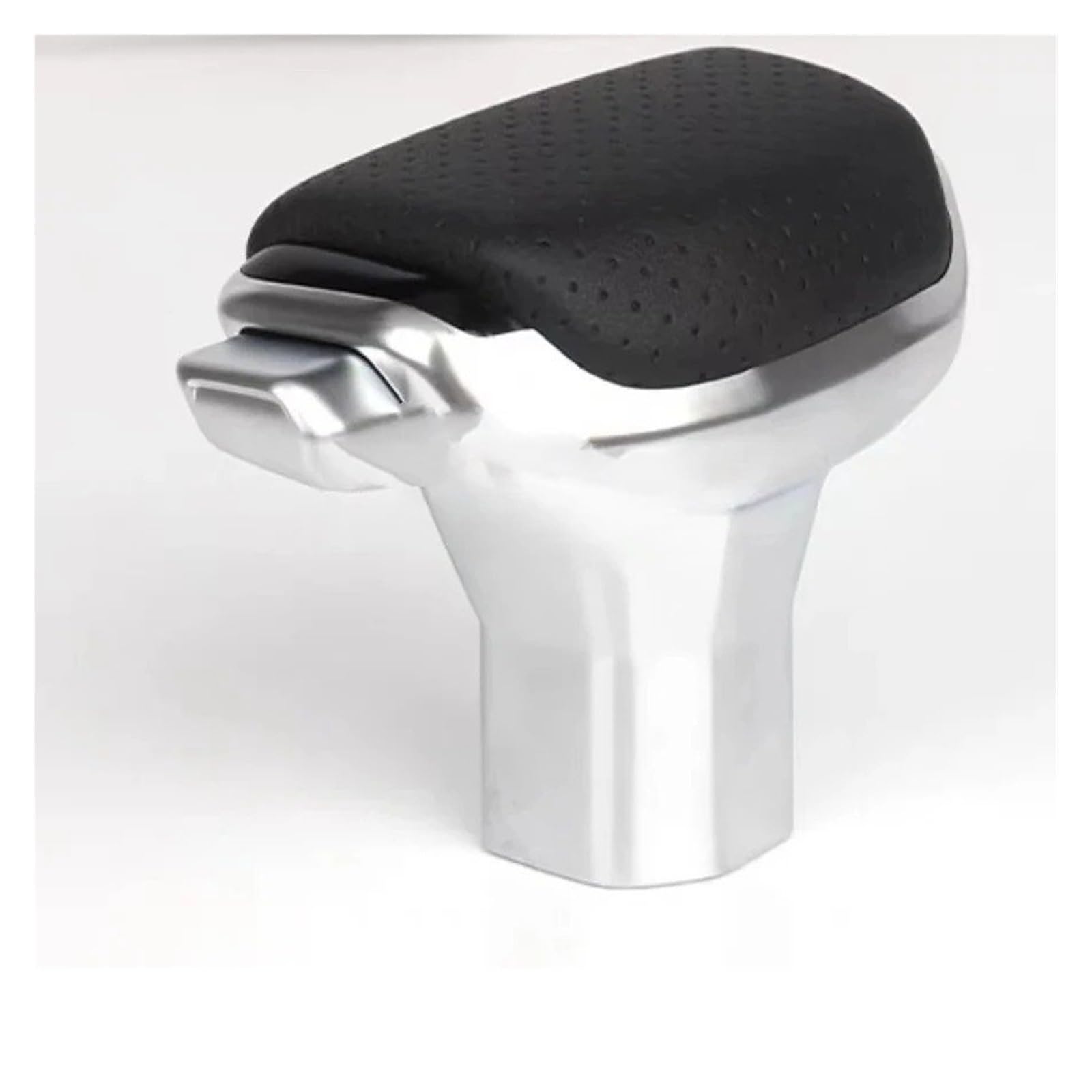 SAUANMNKTP Gearshift Knob for Mazda for CX-5 2015-2022 Modification Gear Shift Knob Shifter Lever Head(Sliver with Hole)