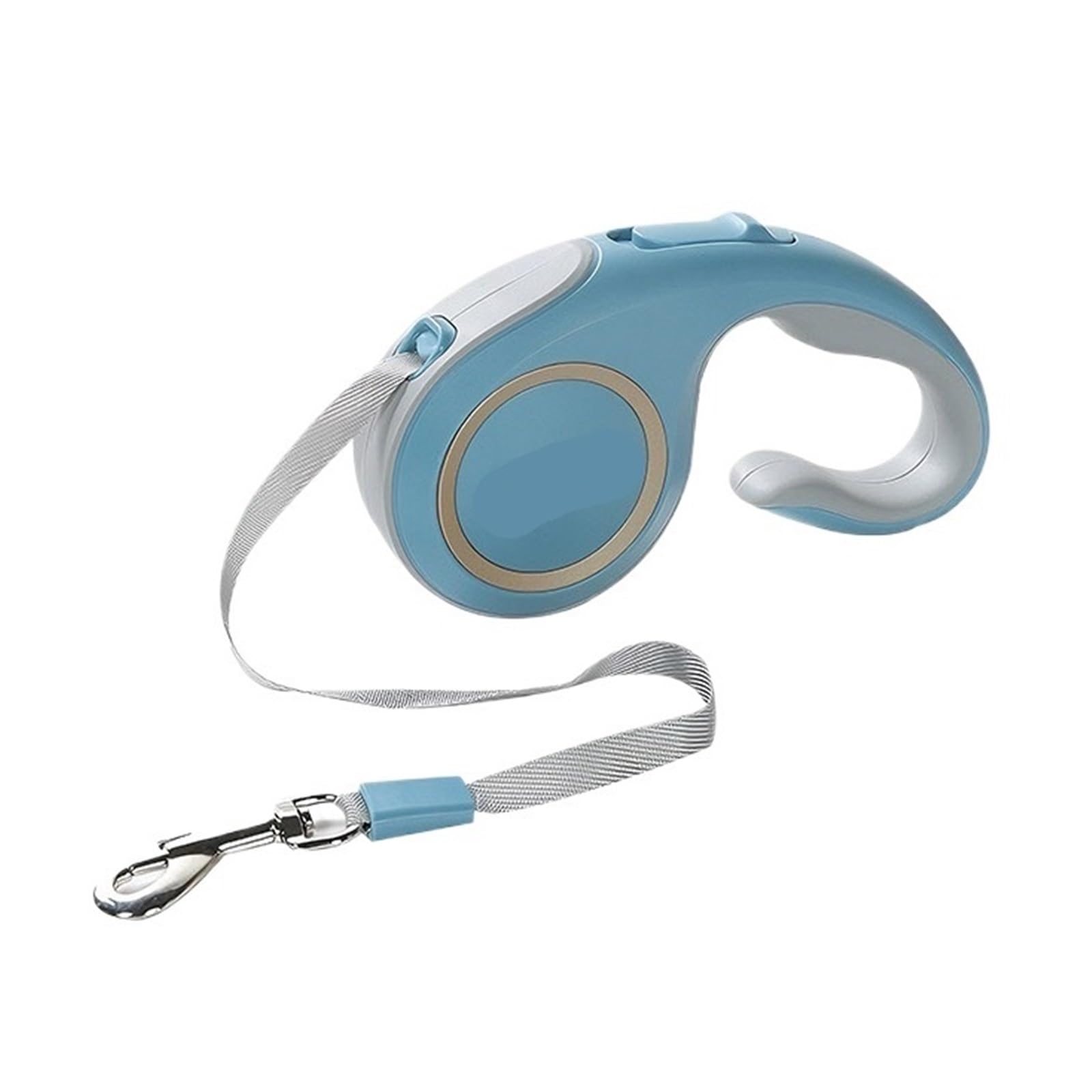 Correa retráctil automática for Perros de 3/5 m, Cuerda Extensible for Viajes al Aire Libre, Caminatas, Senderismo, pequeños, Correa tracción for Gatos(Yellow,3M)