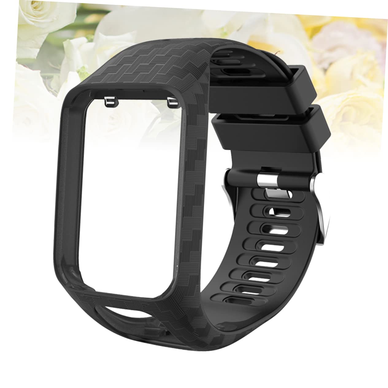 3 Piezas correa reloj silicona correas reloj silicona para hombres banda liberación rápida correa reloj inteligente correa smartwatch banda reloj inteligente