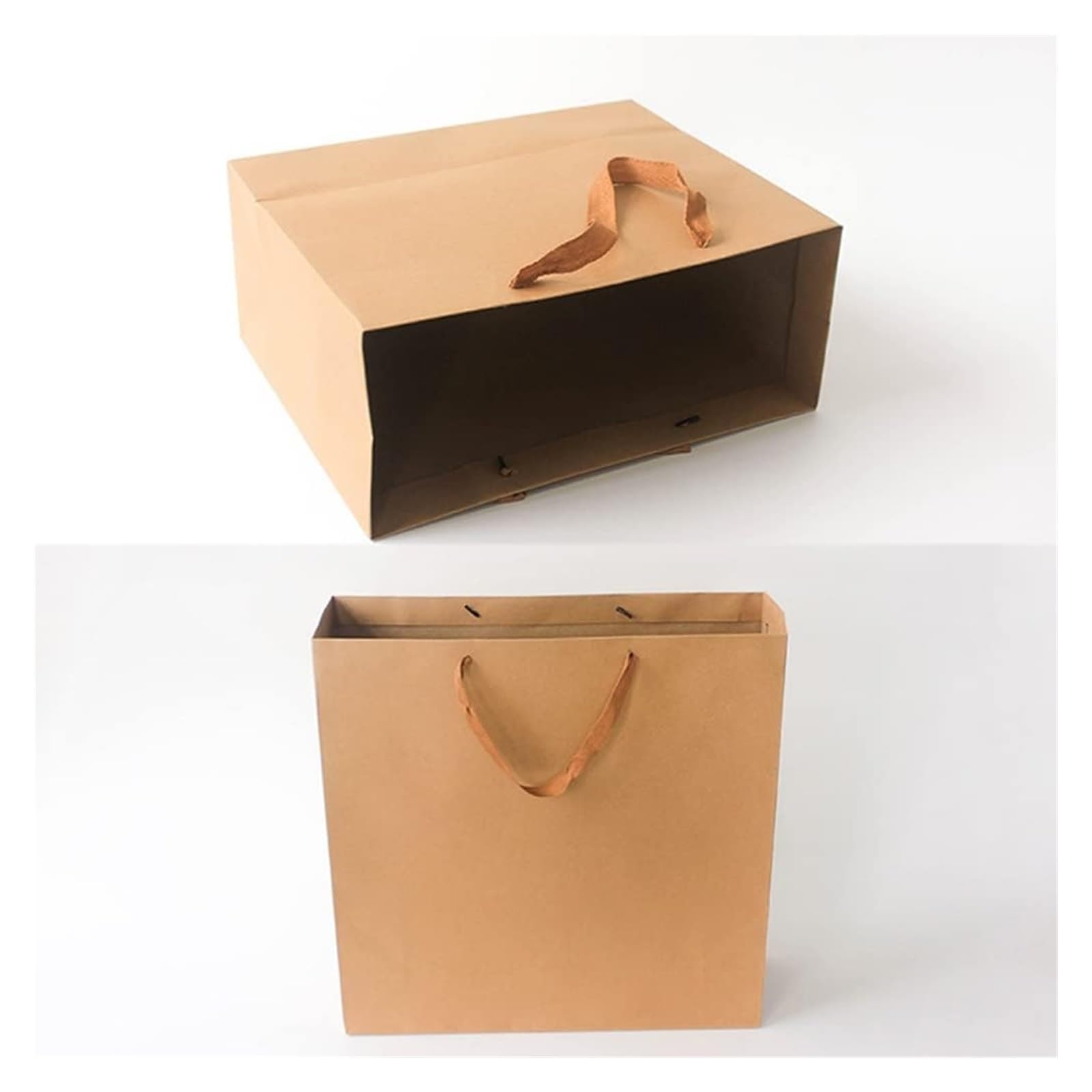 Torby papierowe Kraft Torby na przyjęcia, Torby na prezenty, Torby na prezenty z papieru Kraft Duże torby na prezenty dla ludzi(50cmx17cmx40cm)