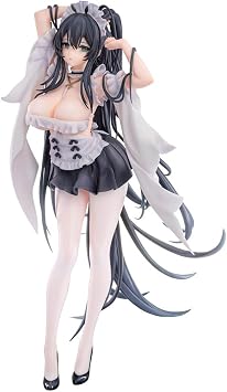 Game Characters HMS Indomitable Figure 1/6 Scale Anime Girl Figure Summer Maid Outfit Ver. Standing PVC Desktop Ornaments,26cm