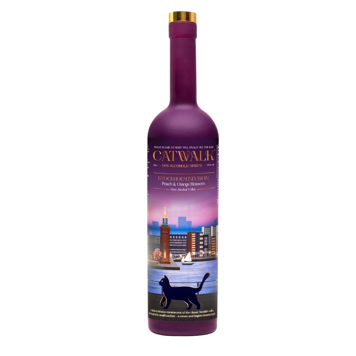 Catwalk Stockholm Infusion (Peach & Orange Blossom) Zero Alcohol Swedish V*dka | 750 ML (B0CZTT4CWF) Amazon Price History, Amazon Price Tracker