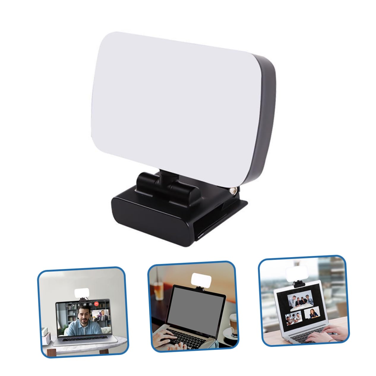 DOITOOL Lighting for 3 Modes Clip Conference Lighting Easy to Use Light