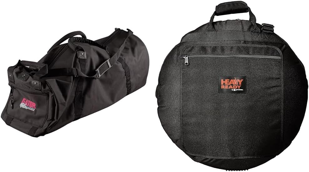 Gator 14"x36" Drum Hardware Bag with Wheels Bundle with Protec 22" Cymbal Bag
