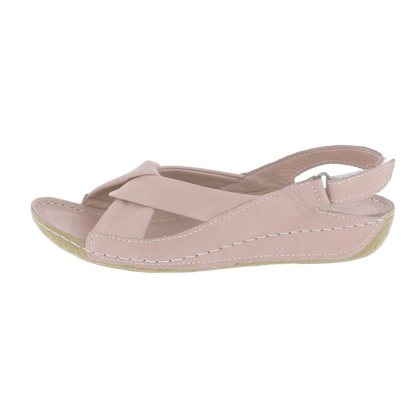 Andrea Conti Women's sandals with heel, mauve, 5 UK