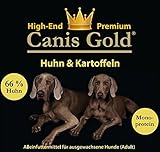 5 kg Canis Gold Adult 66% Huhn & Kartoffeln (Monoprotein) getreidefreies Trockenfutter