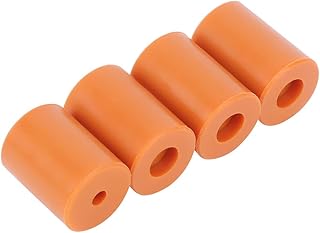 nivelamento de buffer de cama quente, silicone forte flexibilidade colunas de nivelamento de buffer de alta resistência impressora 3d coluna de montagens de cama quente para substituição de peças de impressora