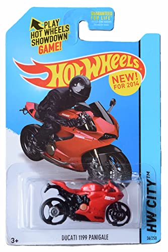 Hot Wheels Ducati 1199 Panigale - City 36/250 - red