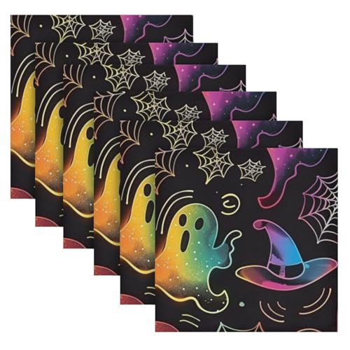 Servilletas de Tela Multicolor Set de 6 20x20 pulgadas miniatura 2