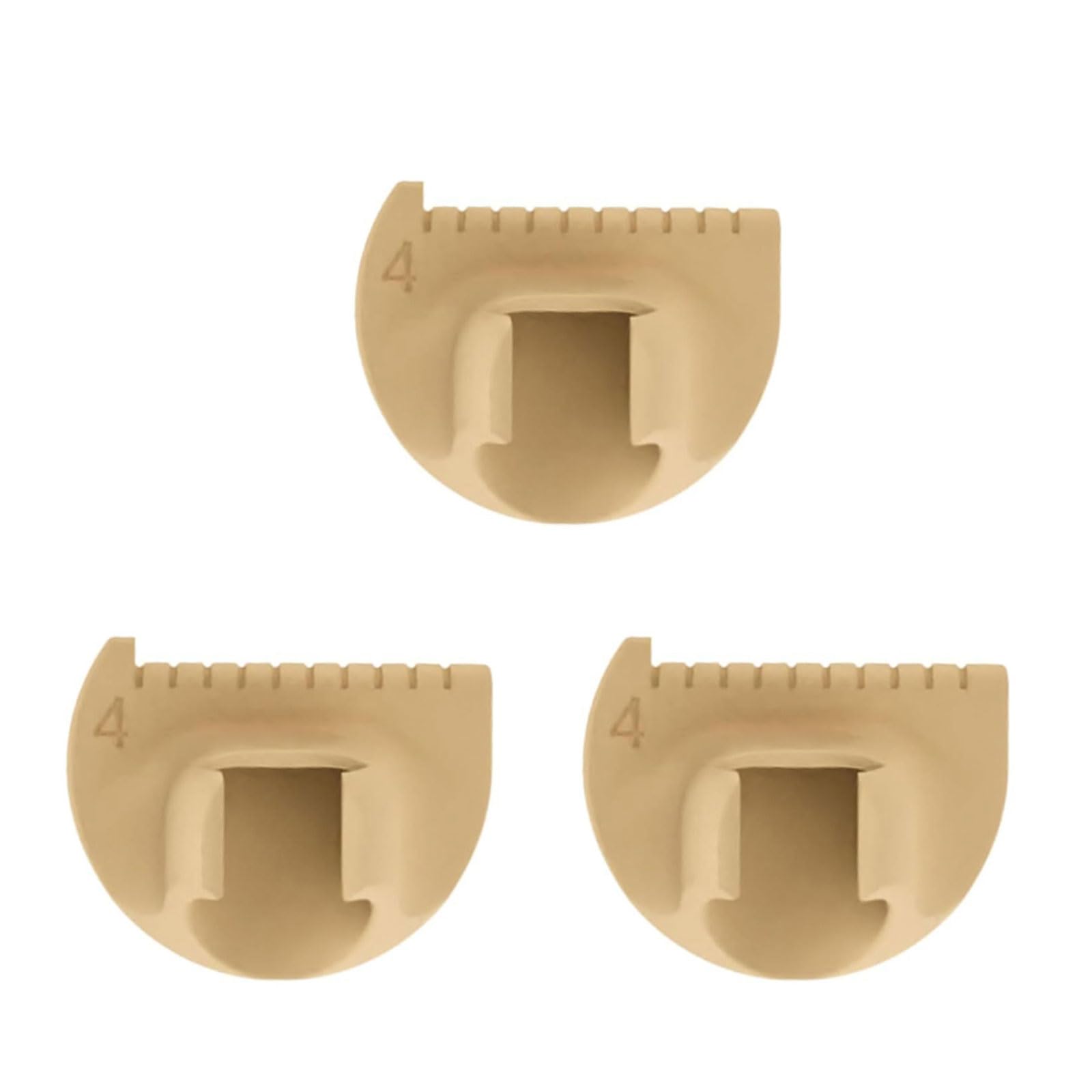 Yrohgkpn Brown 3Pcs Professional Quilting Ruler Set Sewing Templates Finger Patchwork Stitching Aid For Fabric Measurement Q
