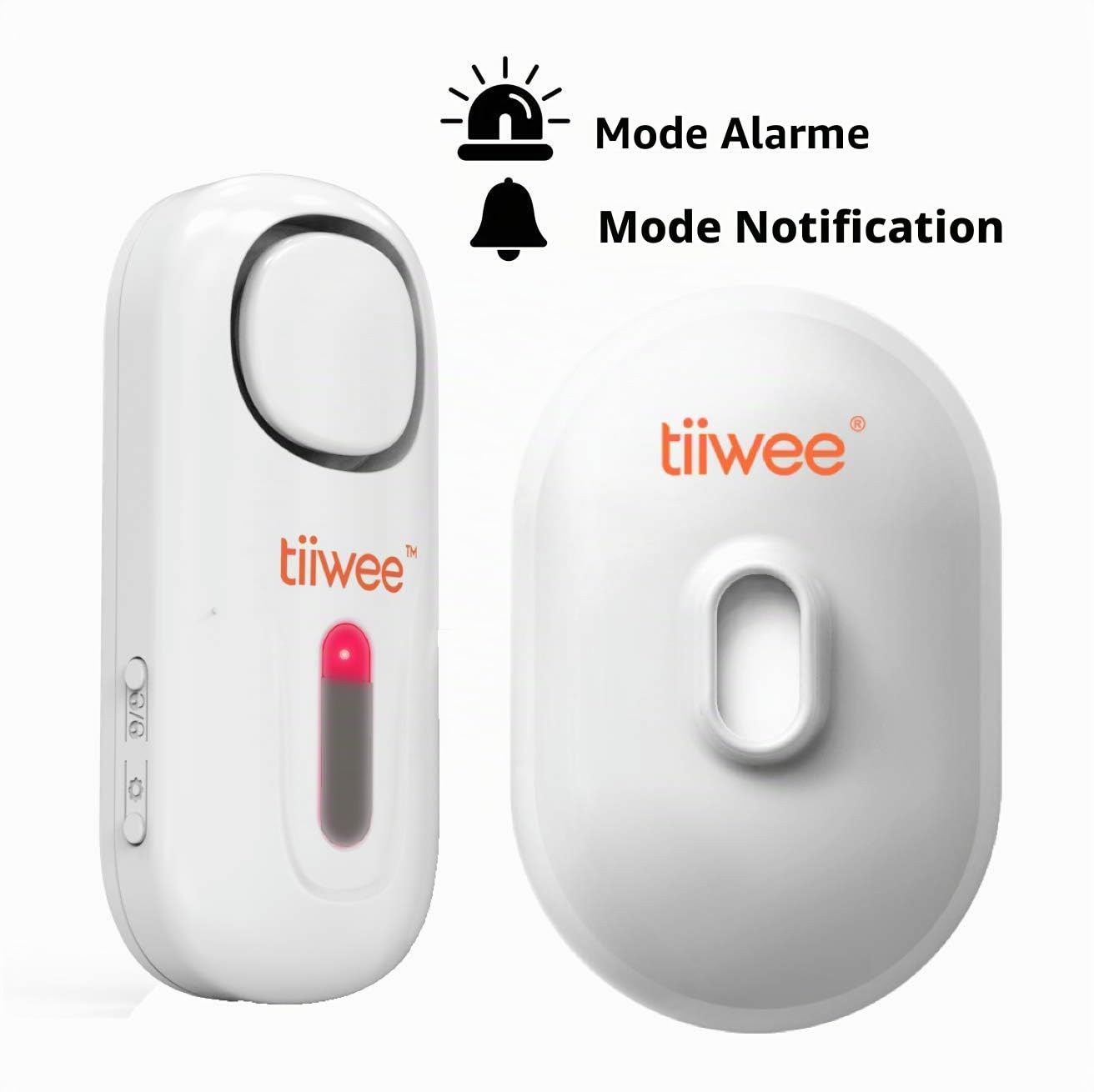 tiiwee Détecteur de Mouvement extérieur IP54 PIR TWPIR03, Blanc