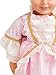 Little Adventures Pink Parisian Princess Doll Dress - Doll Not Included - Machine Washable Child Pretend Play and Party Doll Clothes with No Glitter