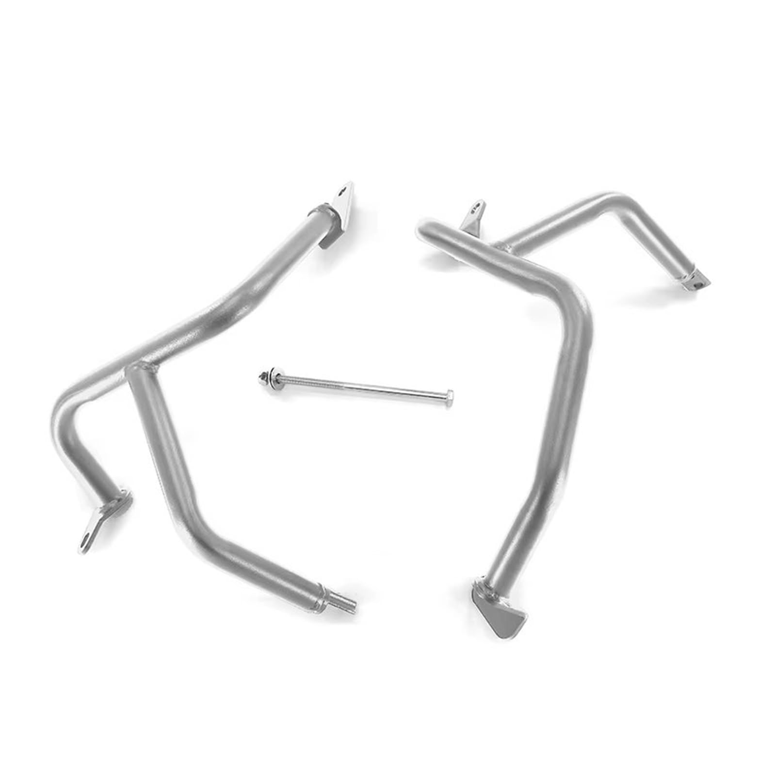 Paramotore Tubolare Adatto Per Benelli Per TRK Per 702X 2022 2023 Accessori Moto Protezione Motore Barra Protezione Paraurti Protezione Carenatura Motorcycle motore Paraurti(Silver)