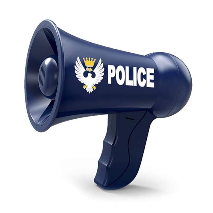 Buy ENGPAI Megaphone For Kids,Megaphone for Kids Pretend Police Props