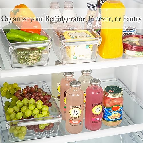 Kitchen Details 28520 2 Pack Slim Refrigerator Storage Bin thumb #3