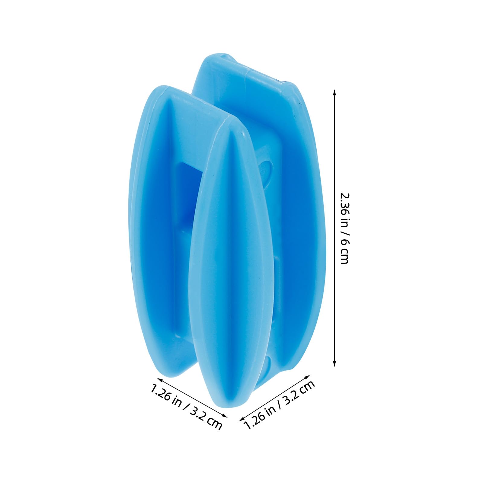 YARNOW 24 pezzi di isolatori per recinzioni elettriche, clip per pali in plastica, isolatori per cavi elettrici per installazione di recinzioni fai da te, accessori per ad alta resistenza