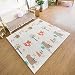 Bammax Alfombra de Juegos para Bebé Plegable, Colchoneta Infantil de Números y...