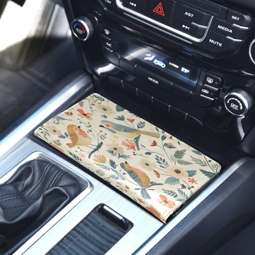 Organizador para documentos de carro cuero miniatura 5