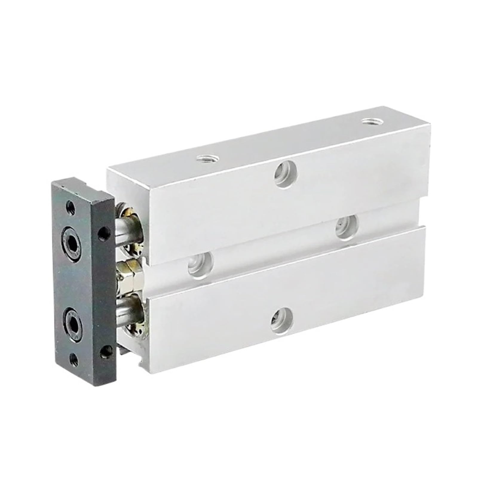 Vérin double effet TN16 double tige pour un guidage linéaire sans torsion