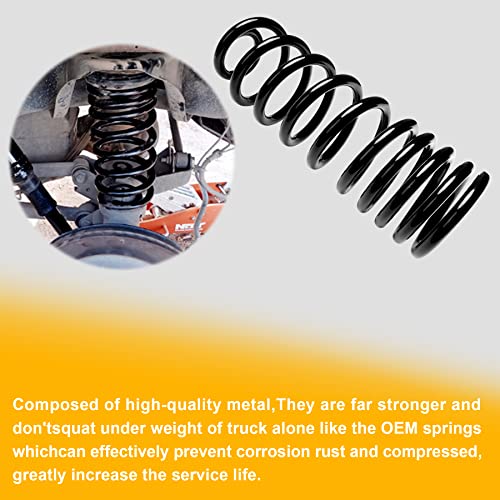 Rear Heavy Duty Coil Spring Kit For Ram 1500 2009-2018 2Wd/4Wd 2 Pack 2" Lifting #TOP3