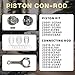 3.3 G6DH Engine Rebuild Overhaul Kit With Crankshaft Timing Chain Kit Piston & Connecting Rods Fit For Hyundai Santa Fe Azera Kia Sorento Kia Sedona Cadenza 3.3L 2011-2019 Replace#23110-3CFA0