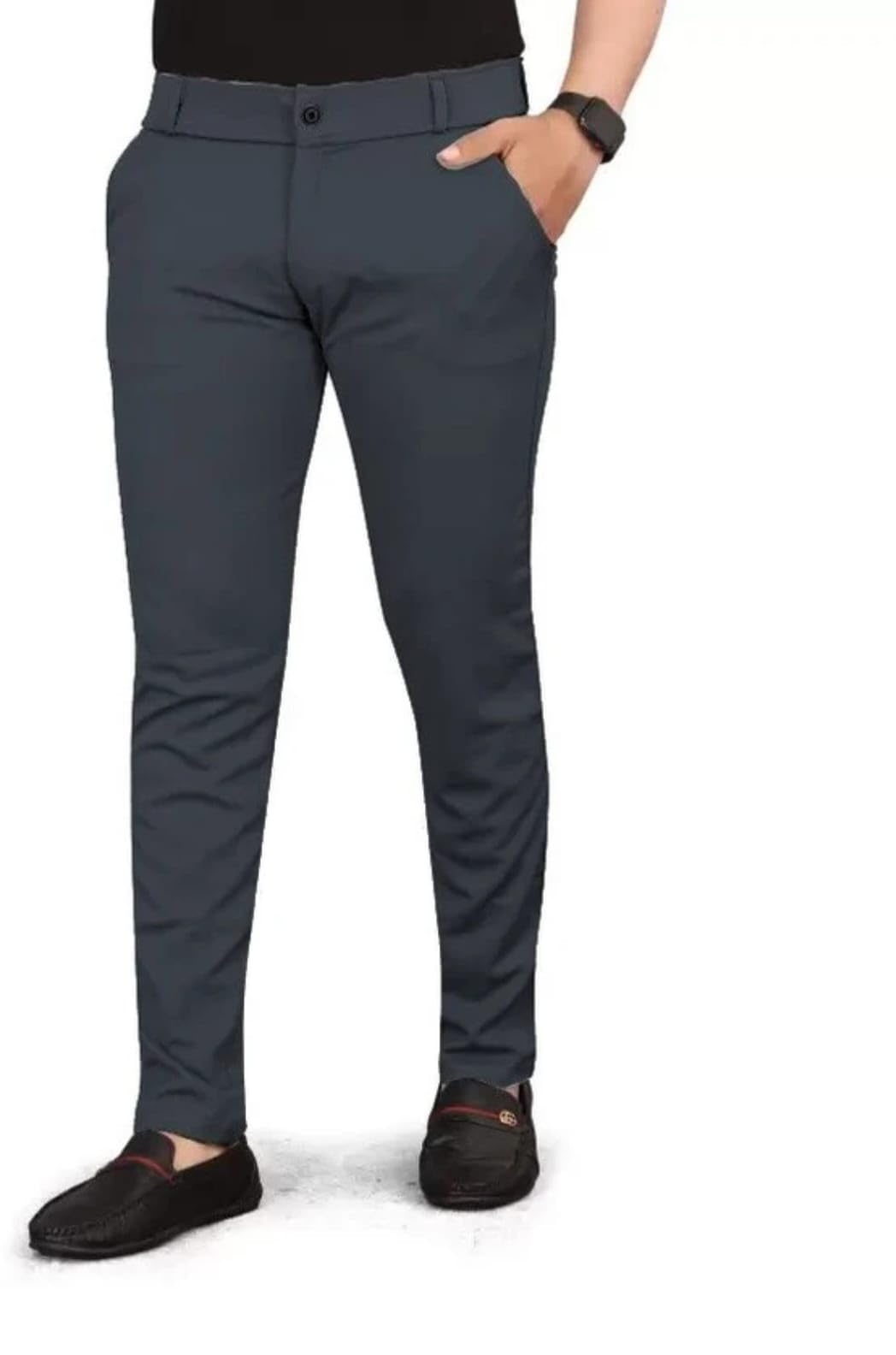 Mens Trousers – Smart Fit Formal & Casual Pants for Office Comfortable & Stylish Bottomwear for Men-picture-19