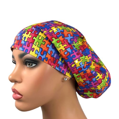 Gorro Quirúrgico Euro Estilo Ajustable Para Enfermería