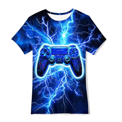 LIFAky Boys Girls 3D Graphic Tees Unisex Short Sleeve T