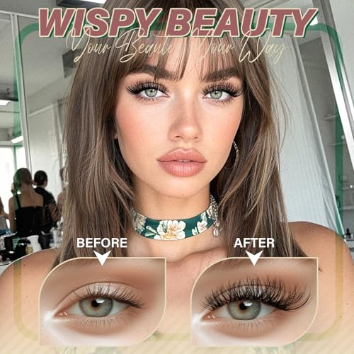 Image of KEYYOU Lash Clusters Kit Soft Natural with Thin Band Easy to DIY at Home