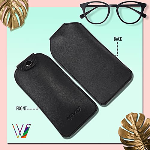 Image of Unisex Specs Self Button Eyewear Dabbi Artificial Leather Soft Case Cover