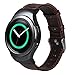 VIGOSS for Gear S2 Watch Band, Premium Vintage Series Genuine Leather Replacement Strap Sport Bracelet Samsung S2 SM-R720 & R730 Smartwatch 5.5