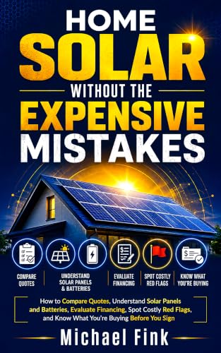 HOME SOLAR WITHOUT THE EXPENSIVE MISTAKES: How to Compare Quotes, Understand Solar Panels and Batteries, Evaluate Financing, Spot Costly Red Flags, and Know What You’re Buying Before You Sign