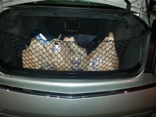 Trunknets Inc Envelope-Style Trunk Cargo Net for Cadillac CTS (2004–2014)