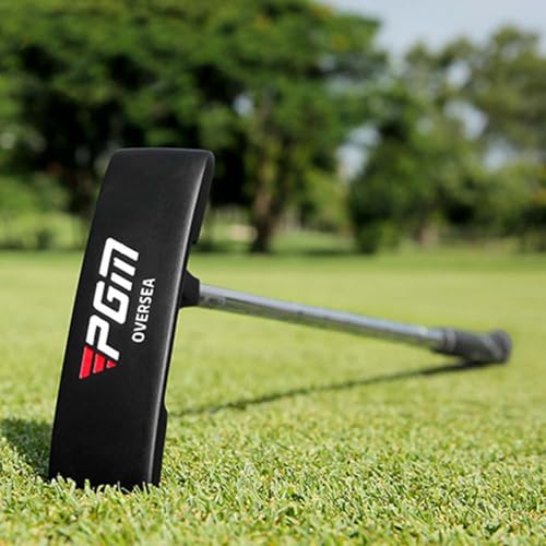 Putter de golf izquierdo de la derecha con el eje del acero, cabeza de la aleación de zinc para el control estable, putters de la barra del empuje del estilo de la cuchilla para los hombres, club de p
