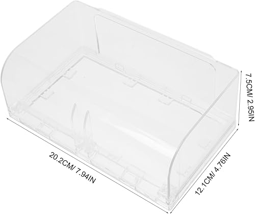 Miniatura 2 de Cabilock 1 tapa adhesiva de doble posición para baño y sala de estar para enchufes eléctricos, fácil de instalar y quitar, estilo interior aleatorio