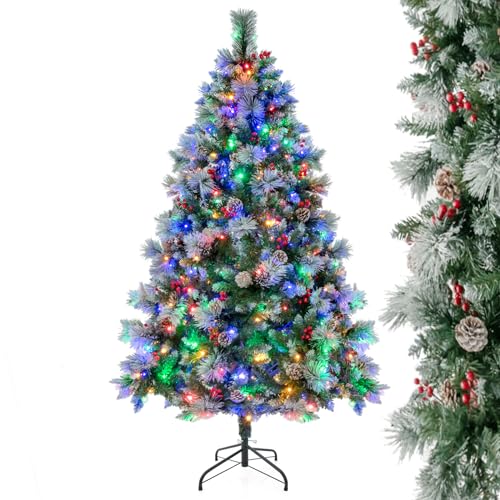 LIFEZEAL Árbol de Navidad Artificial, árbol de Navidad de 180 cm de Altura