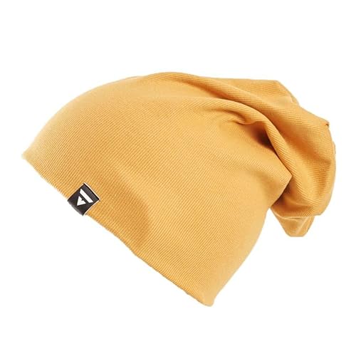 Gorro Brohood Canelado Mostarda