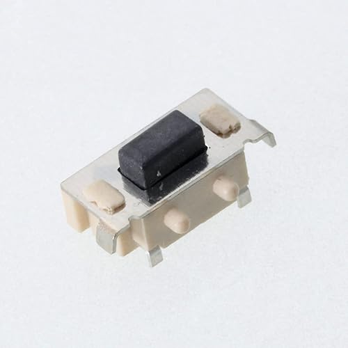 Miniatura 6 de Interruptor táctil de 0.118x0.236 in 2Pin Tact Interruptor de botón lateral actuador con soporte Montaje en superficie Micro Touch Switch Momentary