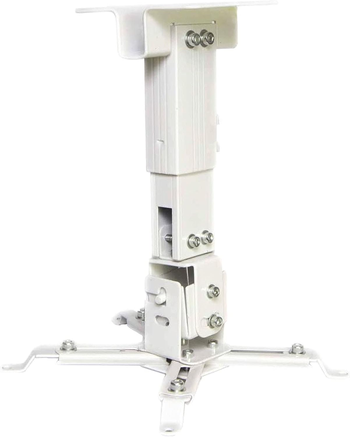 Luxburg Universal Wall/Ceiling Projector Mounting Bracket Kit 10-20 cm Holds 15kg 30 Degrees White : Electronics