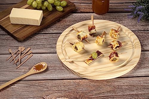 Tábua Redonda de Madeira Pinus, Stolf