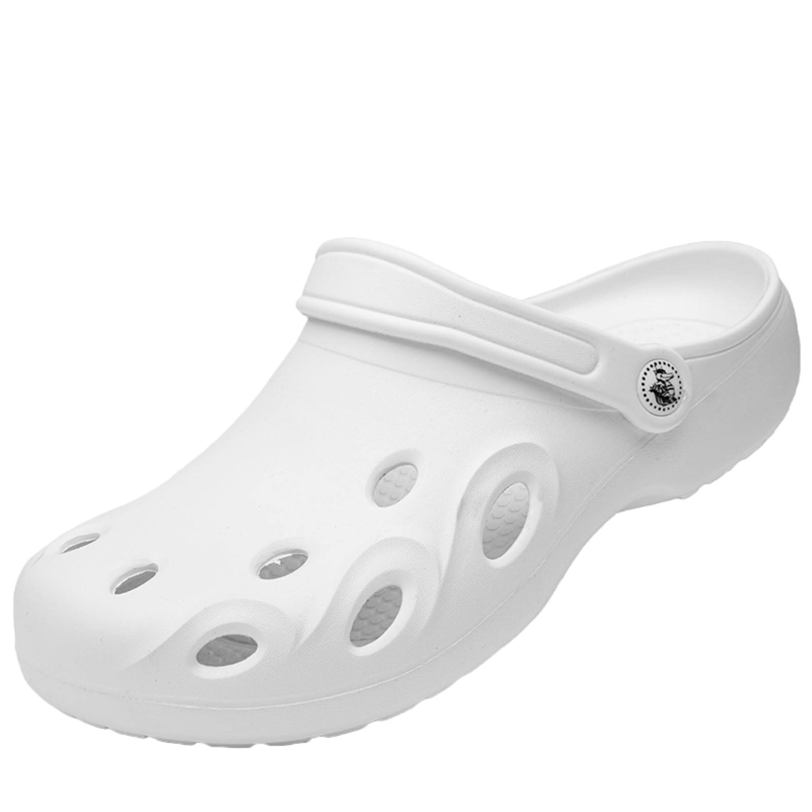 Clogs hommes en caoutchouc blanc pour plage et jardin taille 42 à 50