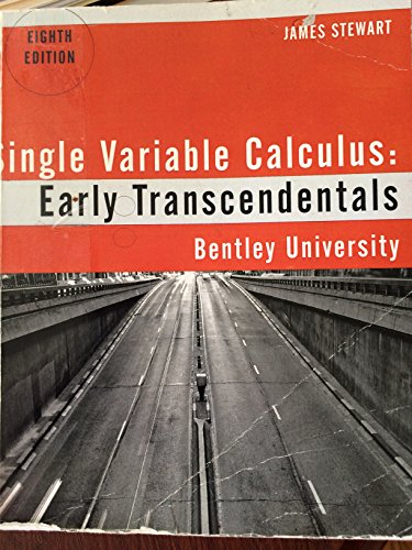 Single Variable Calculus: Early Transcendentals 1305762428 Book Cover
