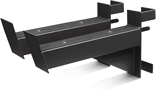 WF Athletic Supply Soporte para sentadillas con ganchos en J y barra de dominadas, estante de prensa de banco para entrenamiento de fuerza de cuerpo