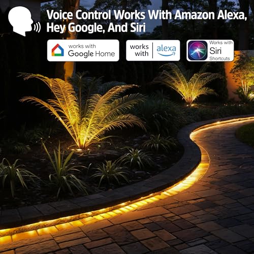 Tira LED RGB Energizer 50 pies impermeable Wi-Fi miniatura 3