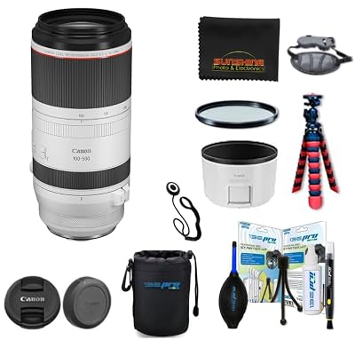 Canon RF 100-500mm f/4.5-7.1L is USM Super-Telephoto Lens (w/Sunshine Photo Pro Bundle)