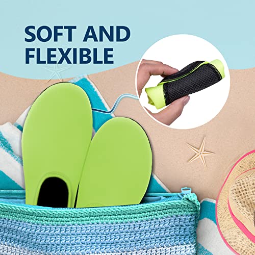 Image of JACKSHIBO Water Shoes for Women Men Quick-Dry Swim Shoes Beach Water Socks