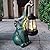 JOYBEE Garden Statues Elephant with Solar Lantern Outdoor Decor-Elephant Solar Figurines Lights Decorations for Patio Yard Lawn Ornaments-Gifts for Birthday Easter Housewarming