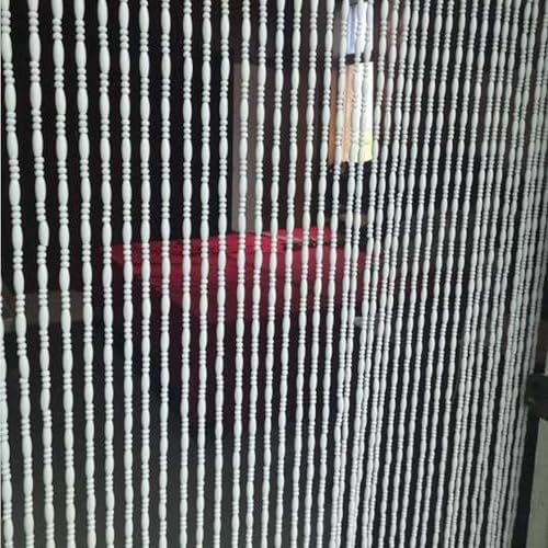 Rideaux de perles à cordes pour diviser un espace sans porte